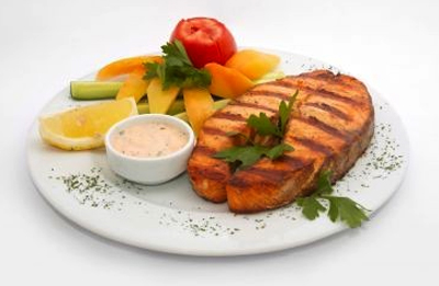 EASY HERBED GRILLED SALMON