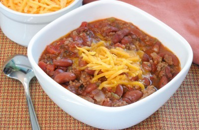 CHILI WITH BEANS