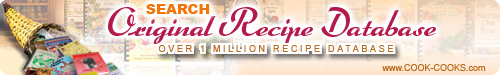 recipes from the Original Recipe Database 1 million Recipes, cookbooks, cookbooks online